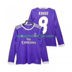 Real Madrid KROOS 8 2016 2017 Dres Retro Gostujući Dugim Rukavima